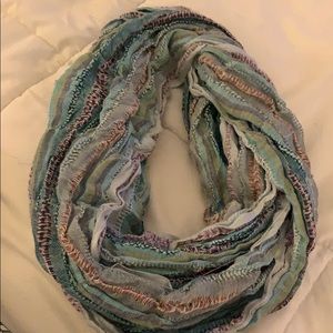 Multicolor Loop Scarf - new without tags
